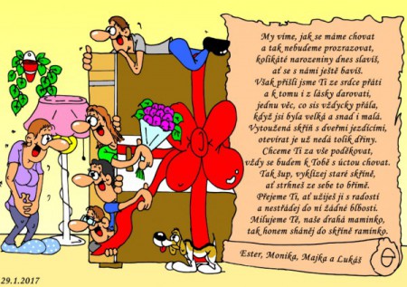 přání k 60. narozeninám